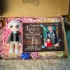 Personalized Crochet Doll with Photo Card "Those We Love Don't Go Away"